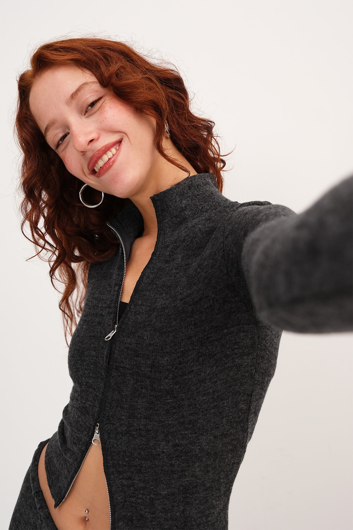 Charcoal_Double-Zip-Cardigan-addax