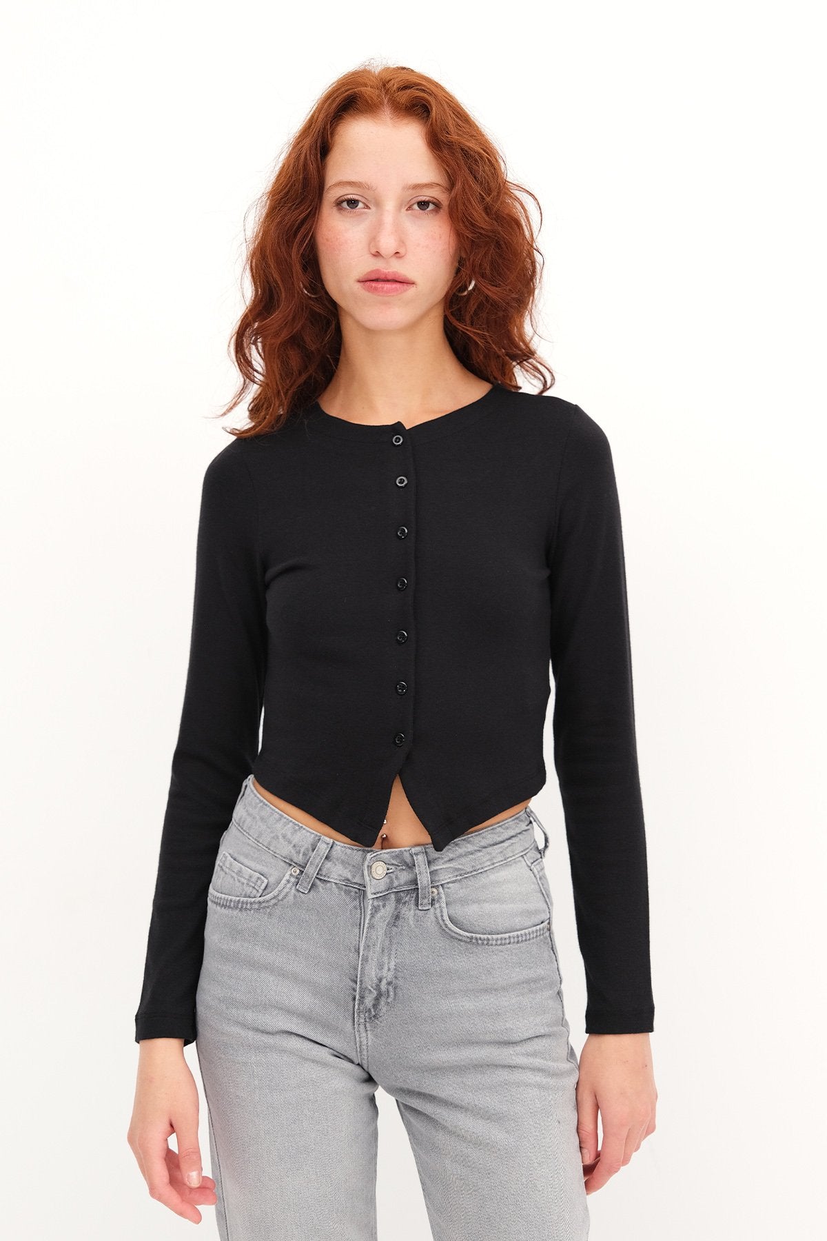 Buttoned Modal Cardigan