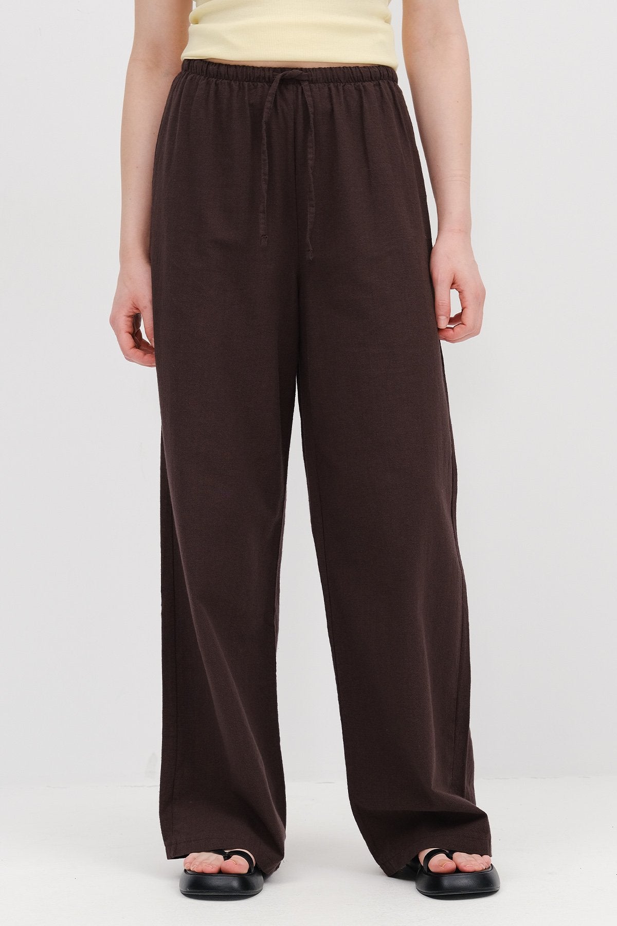 Brown_Tie-Waist-Wide-Leg-Pants-addax