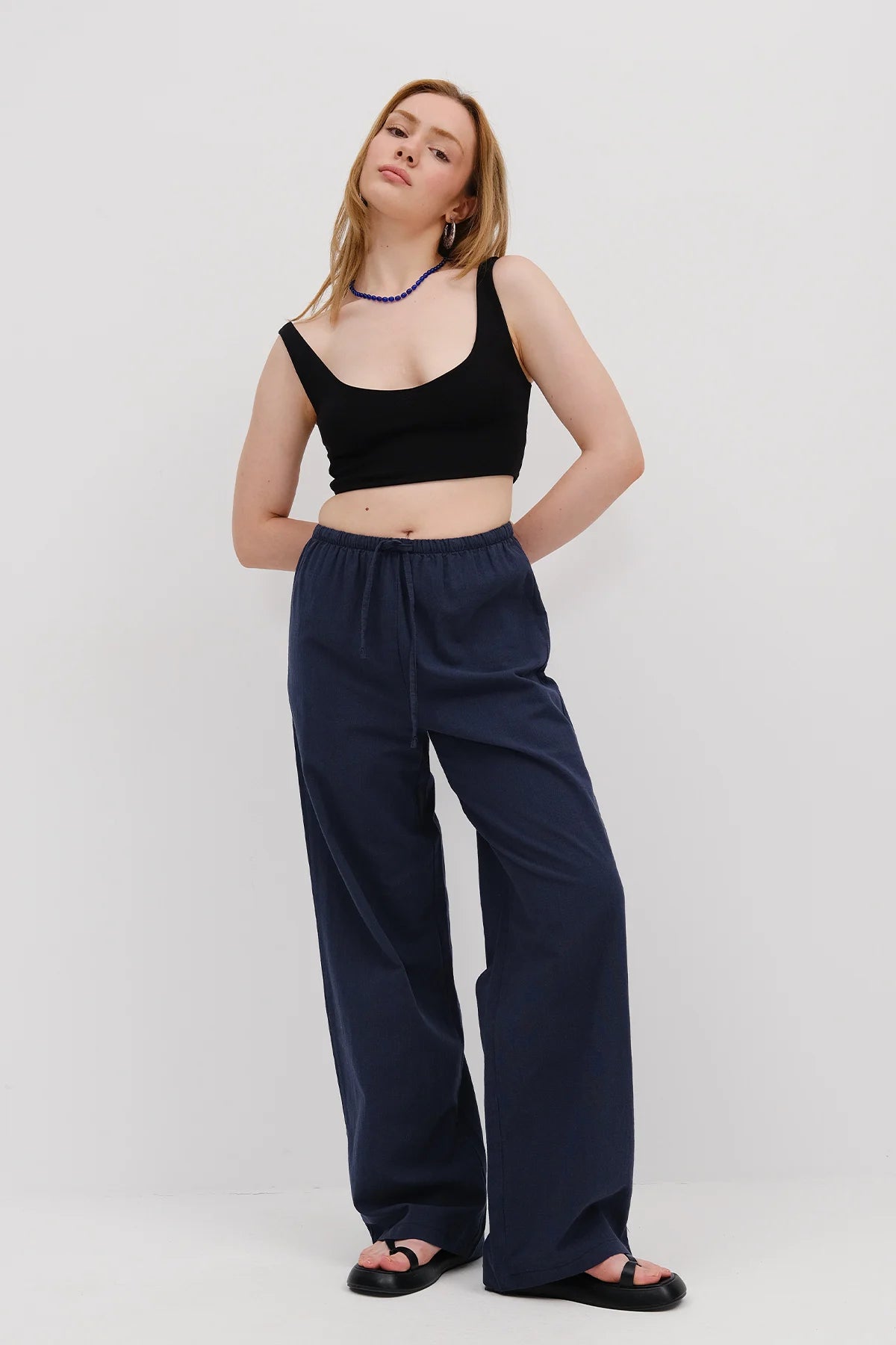 Night-Blue_Tie-Waist-Wide-Leg-Pants-addax