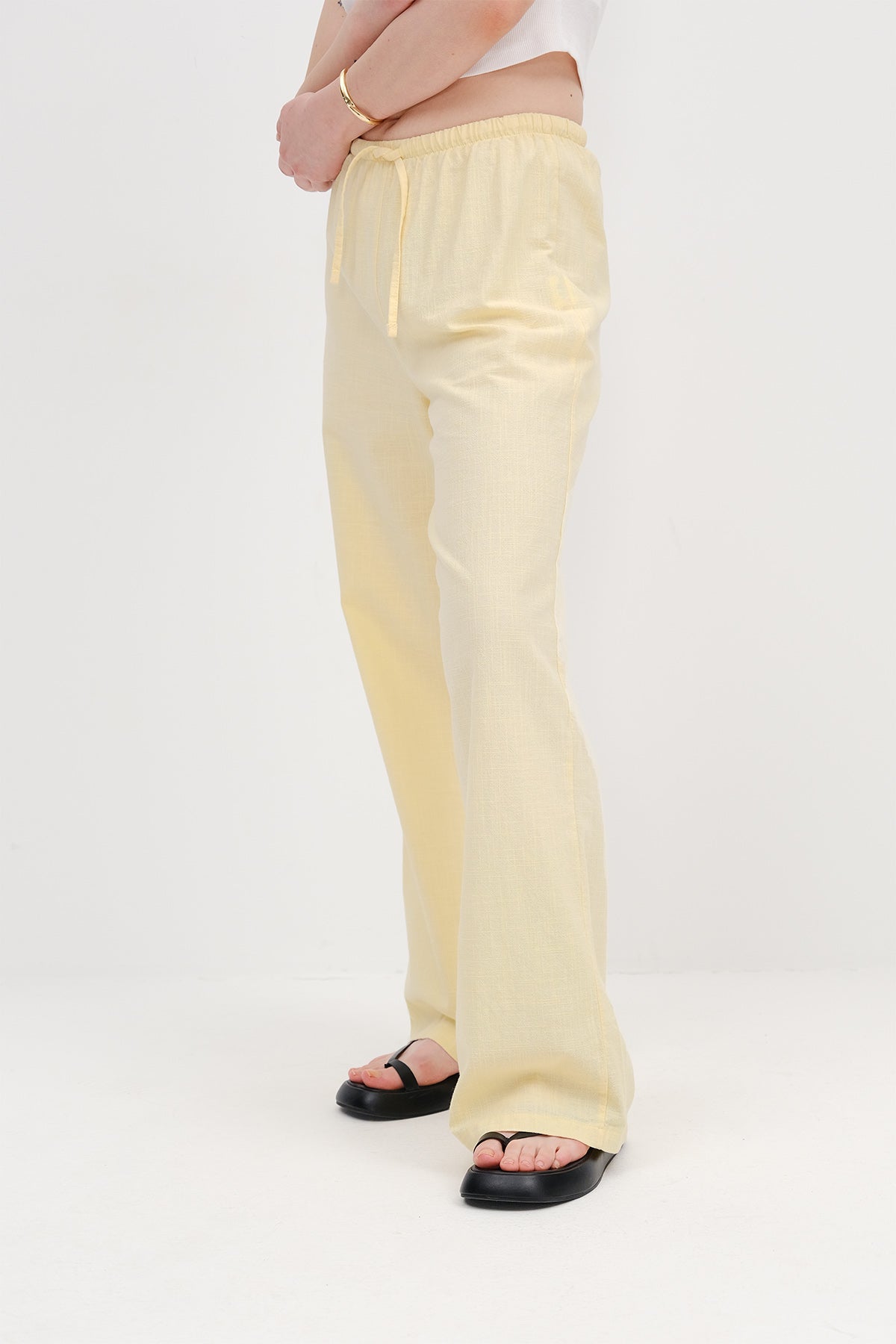 Light-Yellow_Tie-Waist-Wide-Leg-Pants-addax
