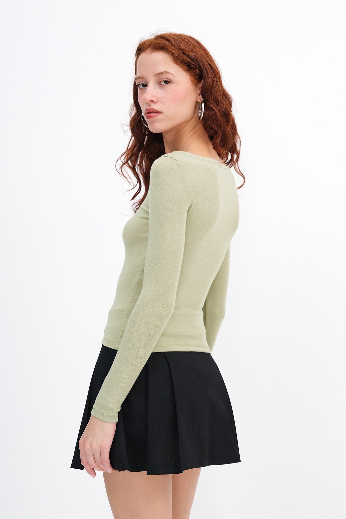 Khaki_Long-Sleeve-Modal-Blouse-addax