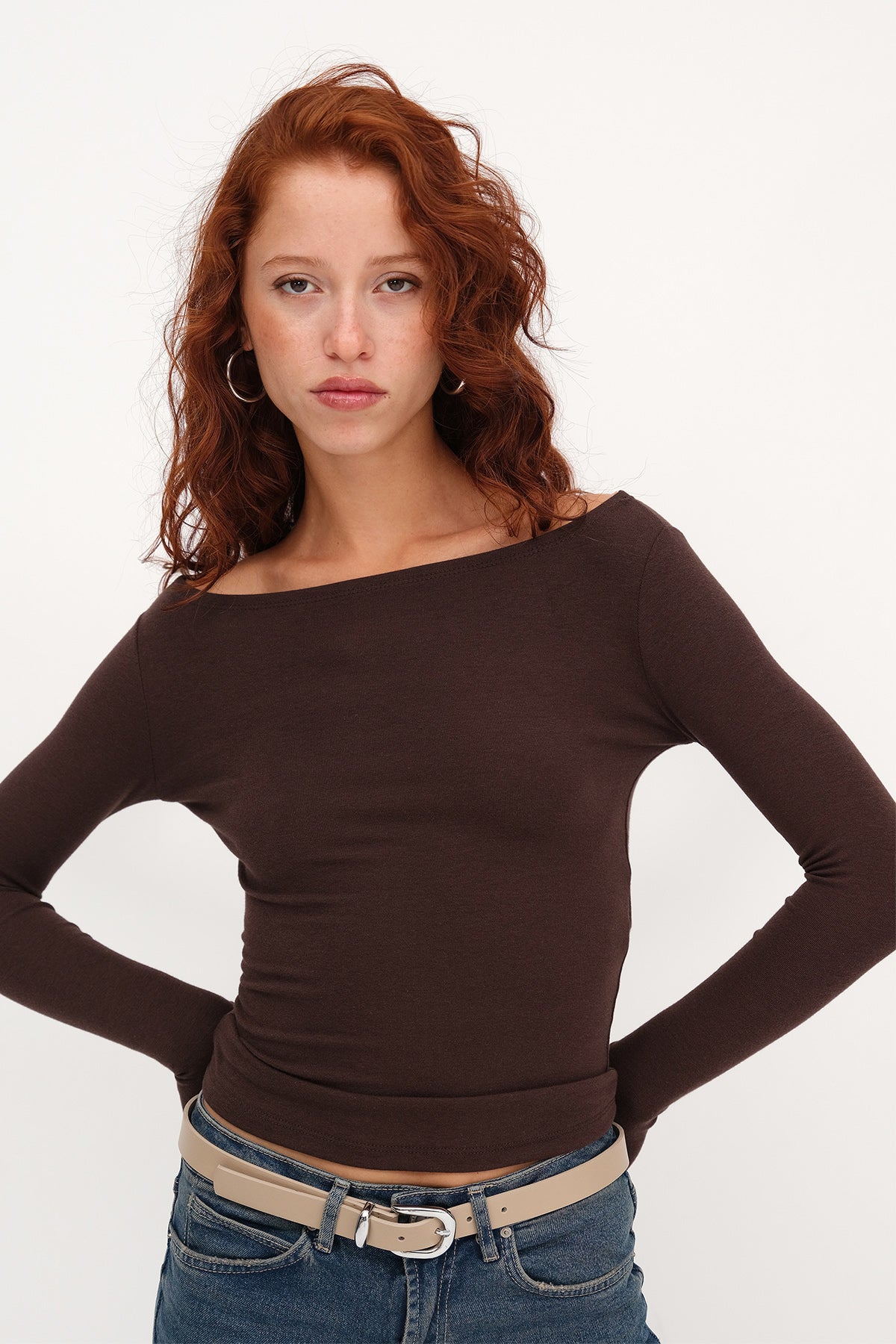 Brown_Long-Sleeve-Modal-Blouse-addax