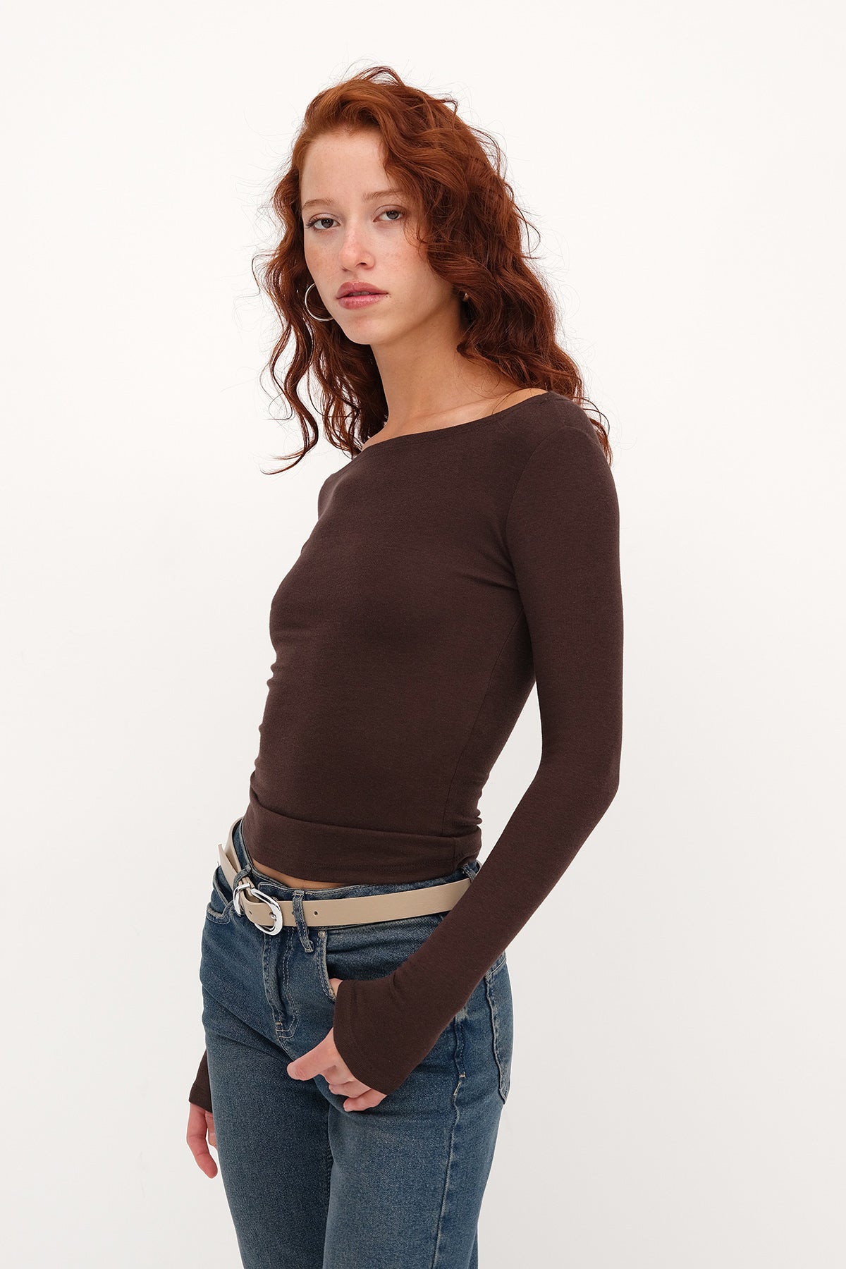 Brown_Long-Sleeve-Modal-Blouse-addax