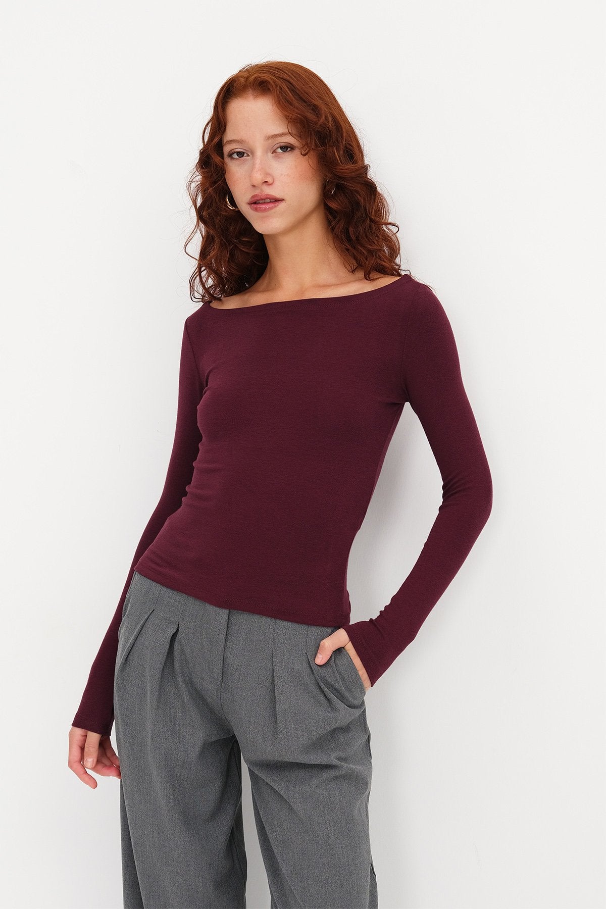 Burgundy_Long-Sleeve-Modal-Blouse-addax