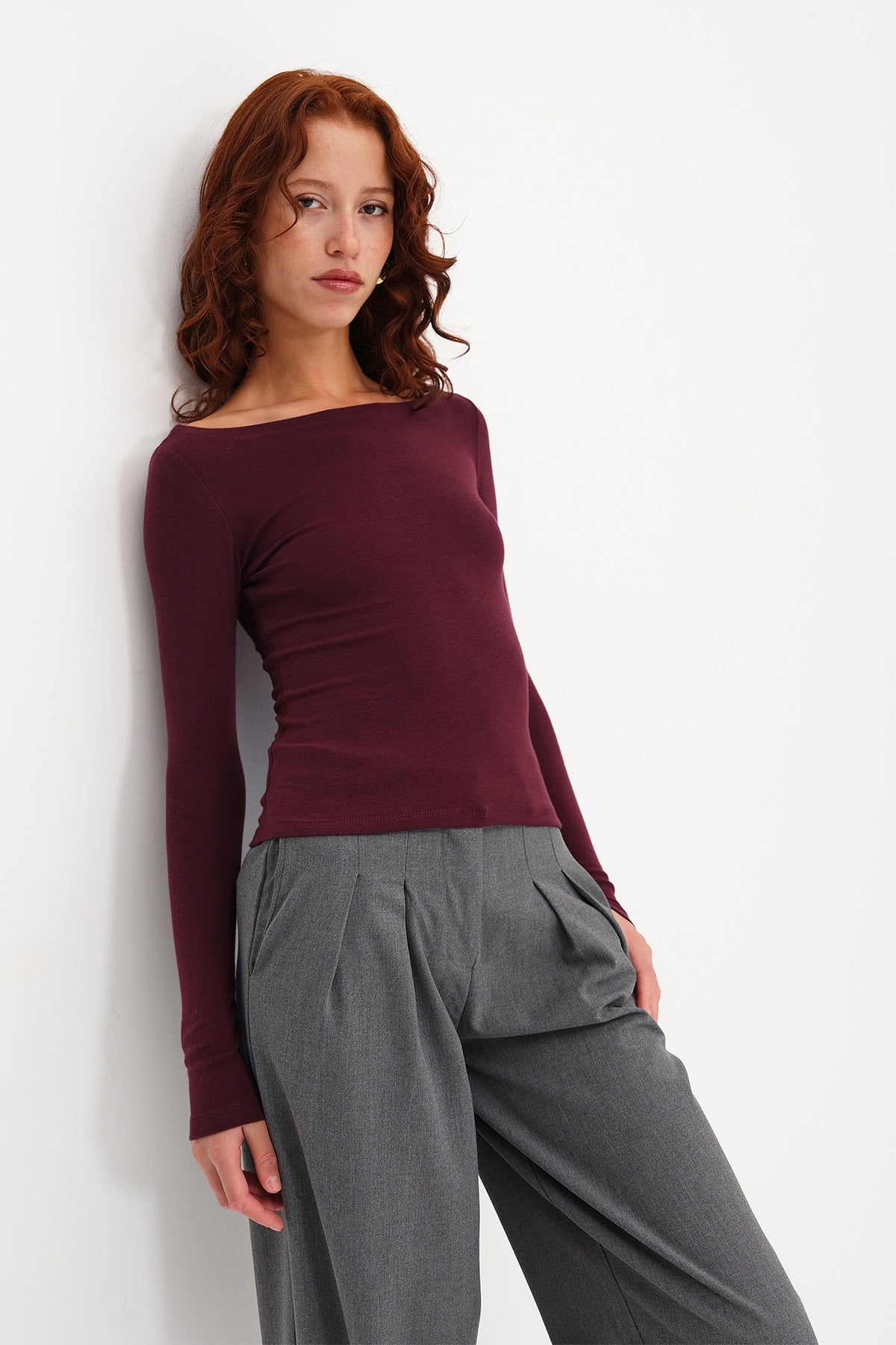 Burgundy_Long-Sleeve-Modal-Blouse-addax