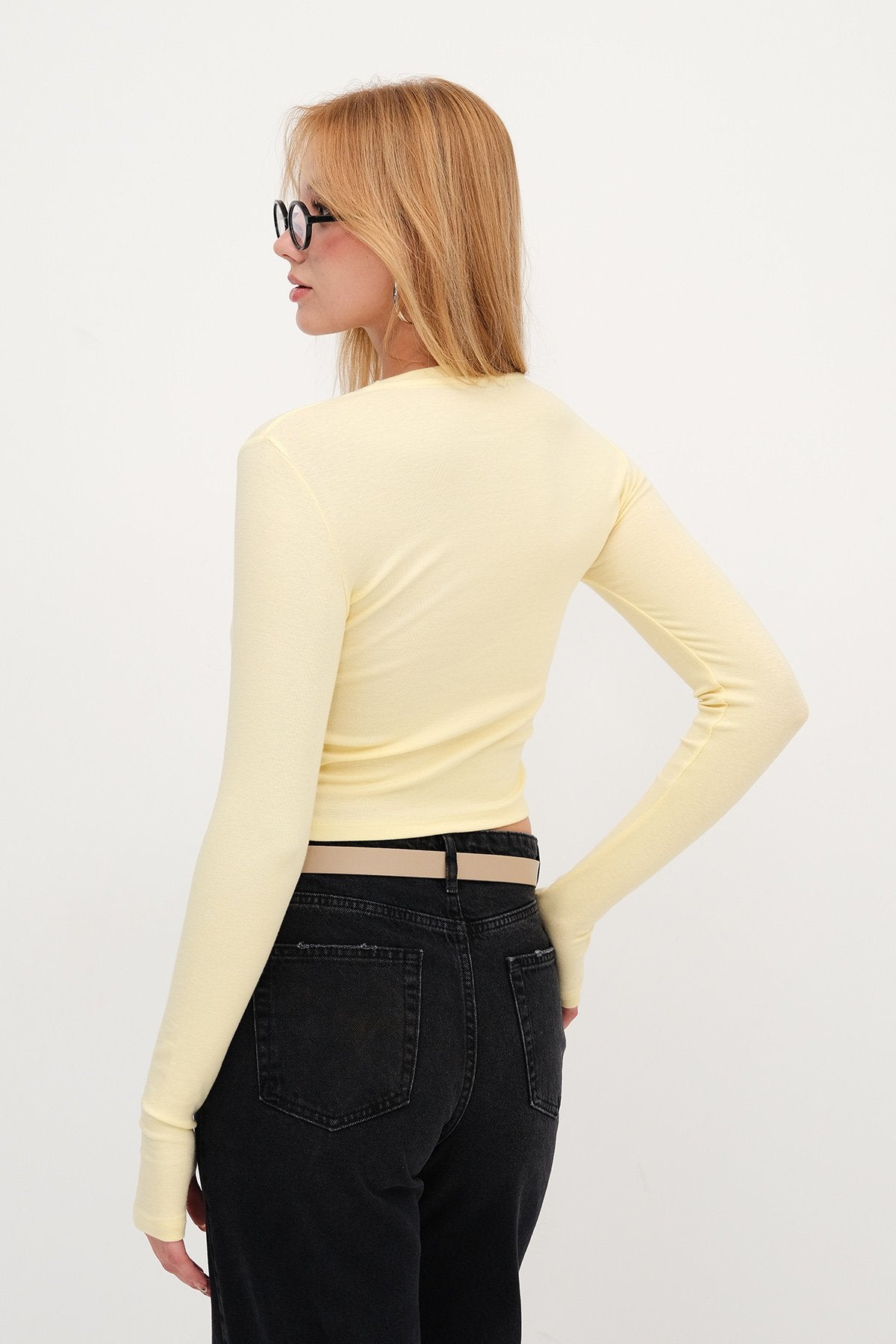 Yellow_Long-Sleeve-Modal-T-shirt-addax