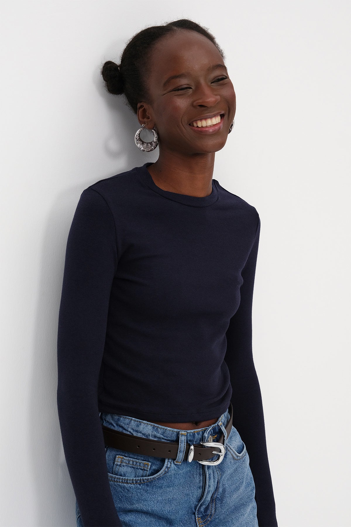 Night-Blue_Long-Sleeve-Modal-T-shirt-addax