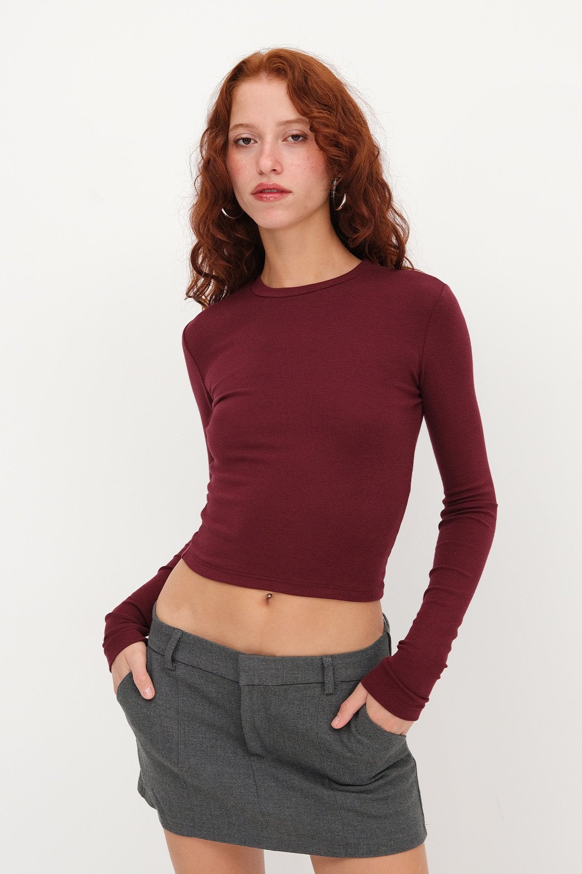 Burgundy_Long-Sleeve-Modal-T-shirt-addax