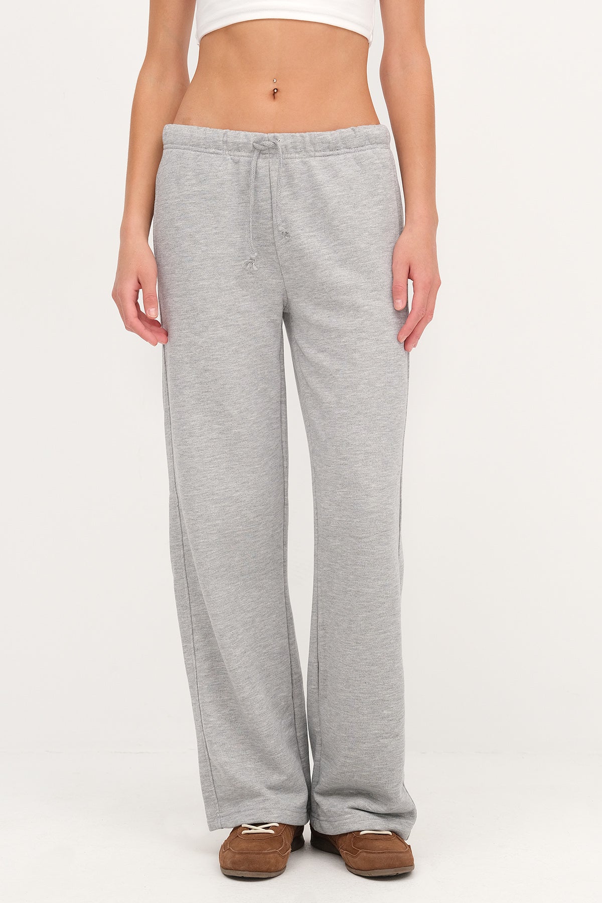Grey-Melange_Pocketed-Wide-Leg-Sweatpants-addax