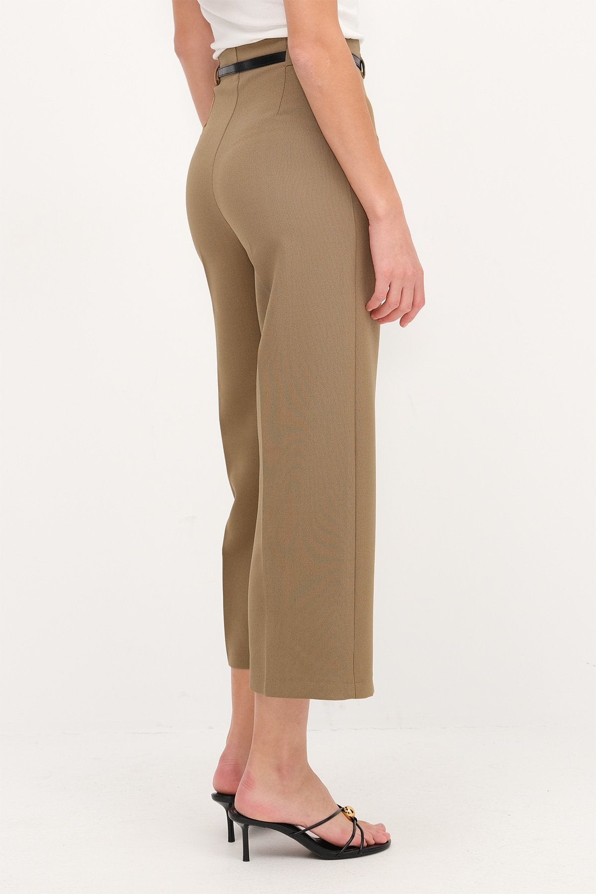 Khaki_Belted-Wide-Leg-Pants-addax