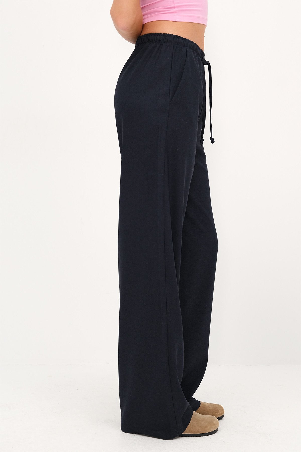 Night-Blue_Elastic-Waist-Wide-Leg- Trousers-addax