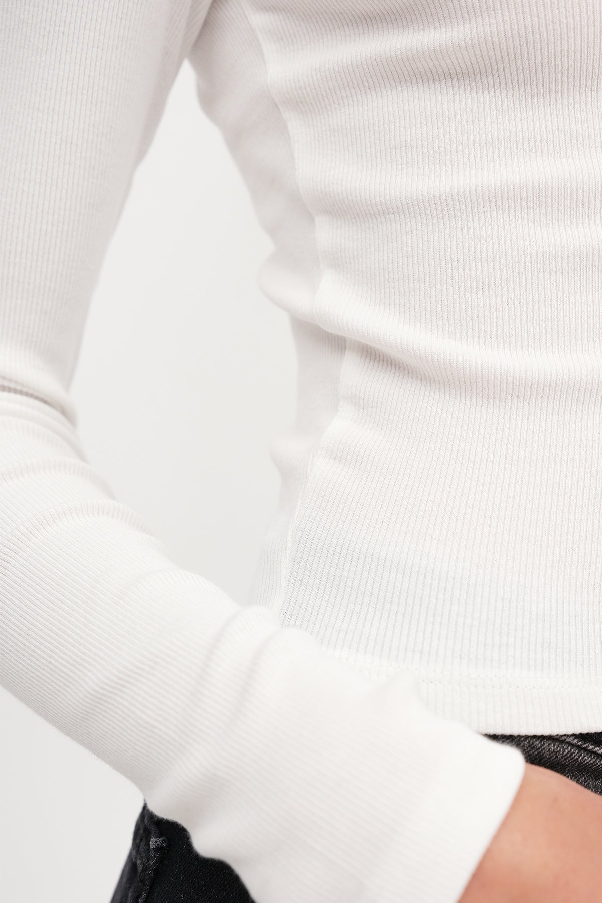 Ecru_Crew-Neck-Ribbed-Blouse-addax