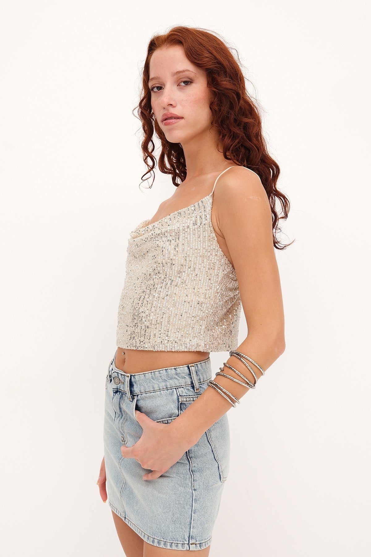 Beige_Strappy-Sequin-Blouse-addax