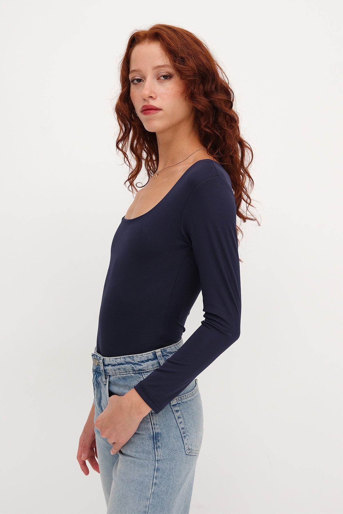 Dark-Night-Blue_Basic-U-neck-Long-Sleeve-Bodysuit-addax