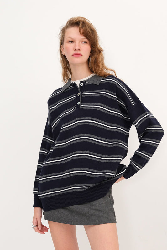 Night-Blue_Polo-Neck-Striped-Sweater-addax