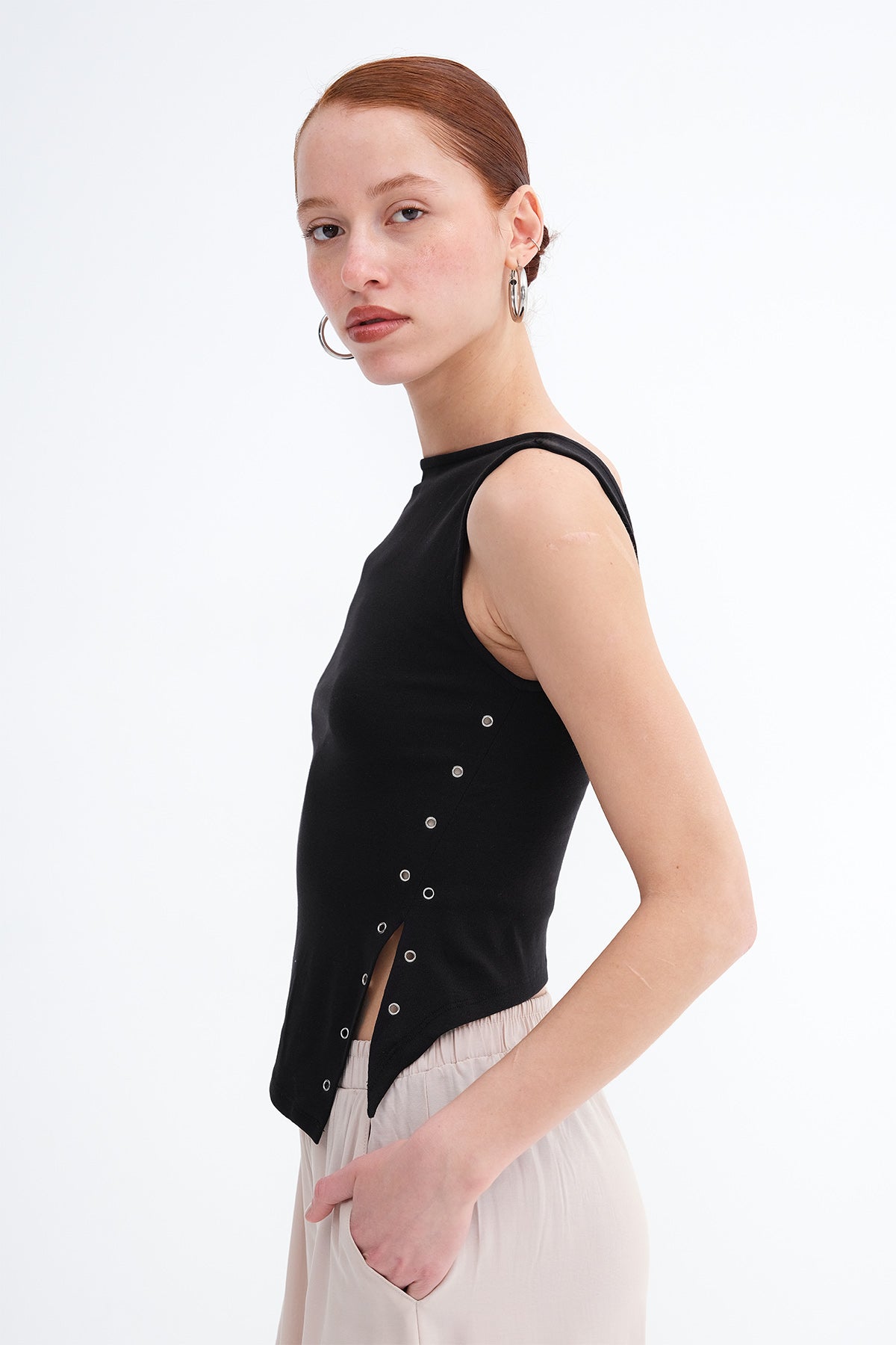 Black_Asymmetric-Cut-Blouse-addax