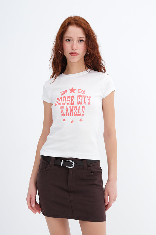 Ecru_Printed-Short-Sleeve-T-shirt-addax