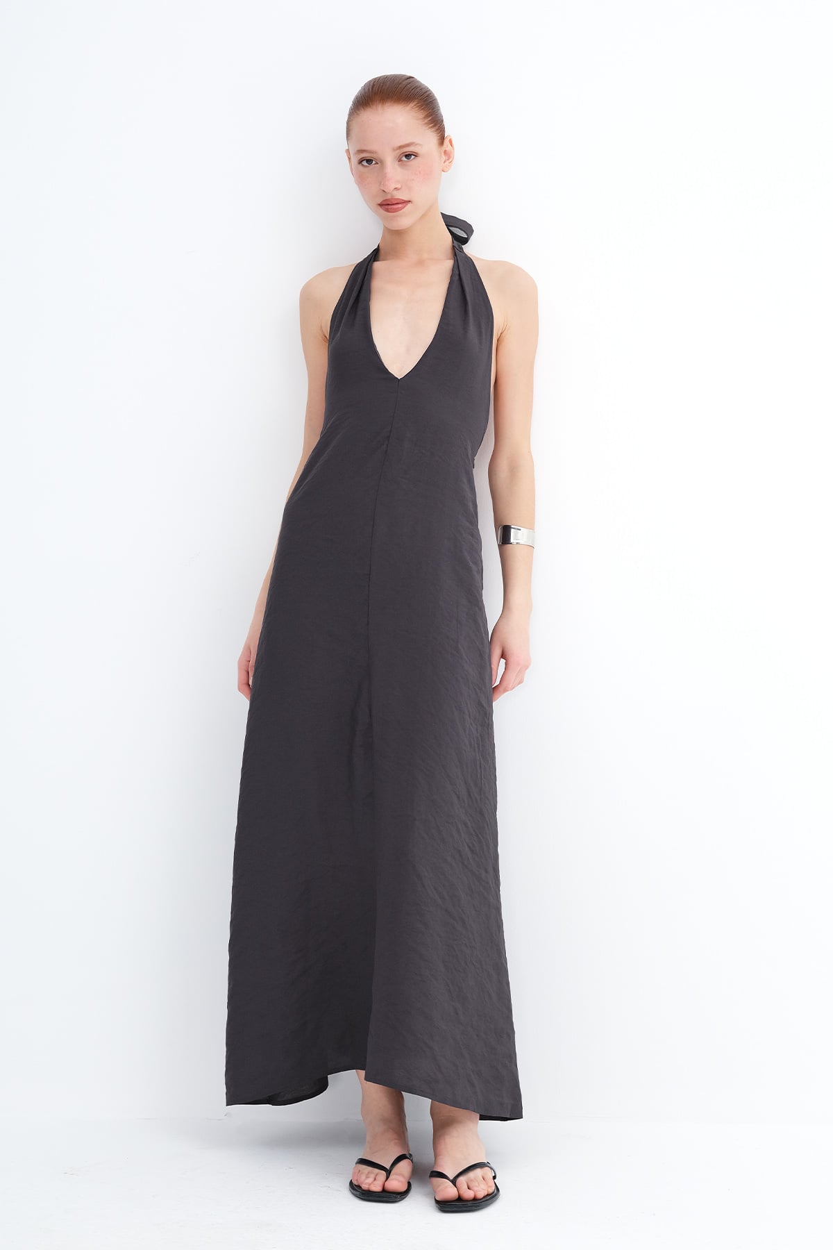Halter Neck Modal Dress