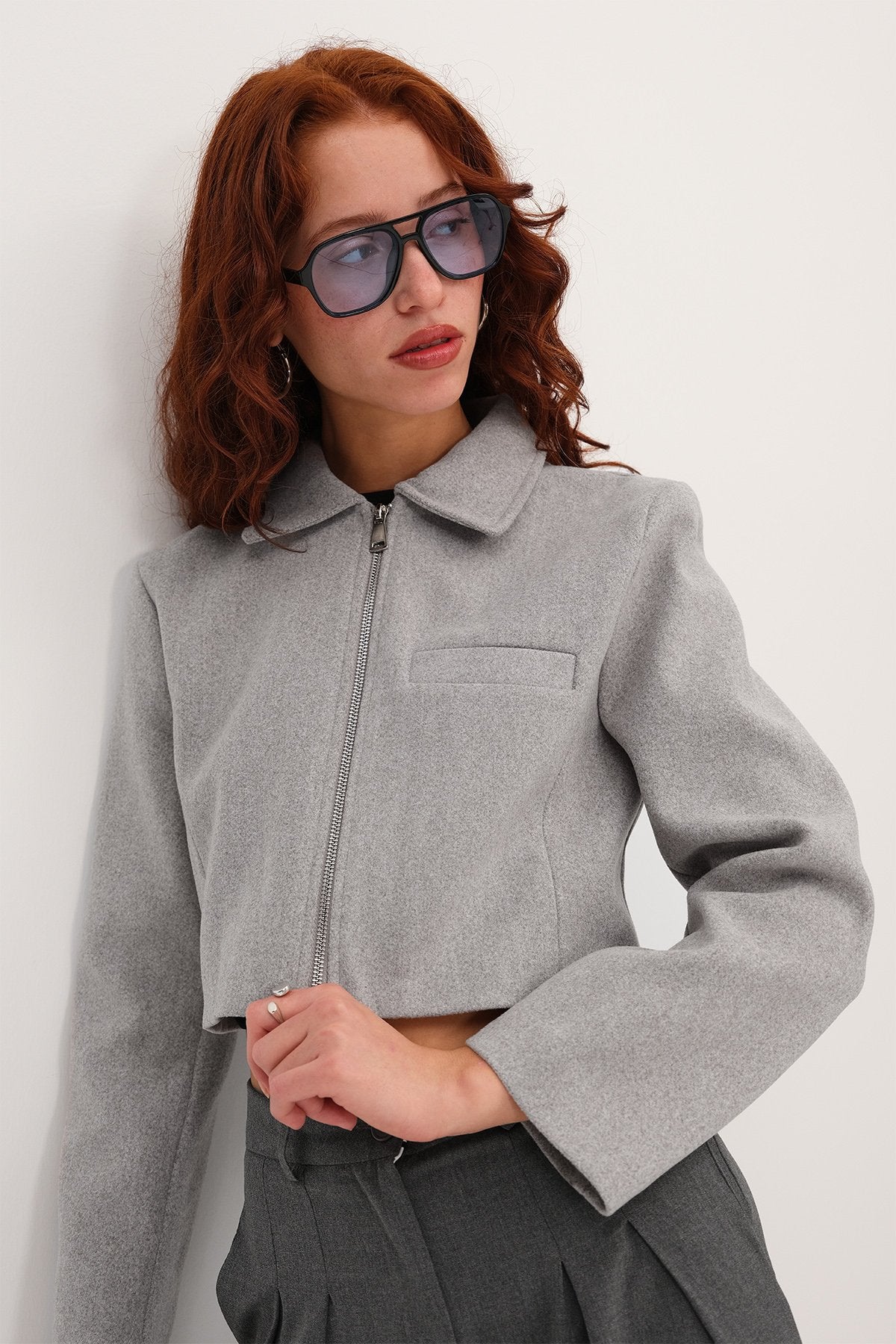 Grey_Zip-Up-Cropped-Jacket-addax
