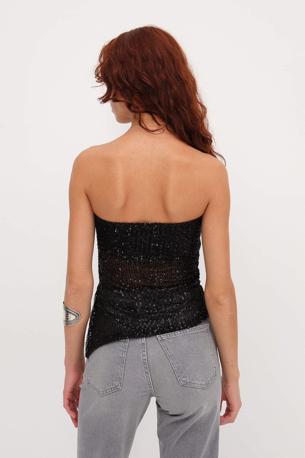 Black_Strapless-Sequin-Blouse-addax