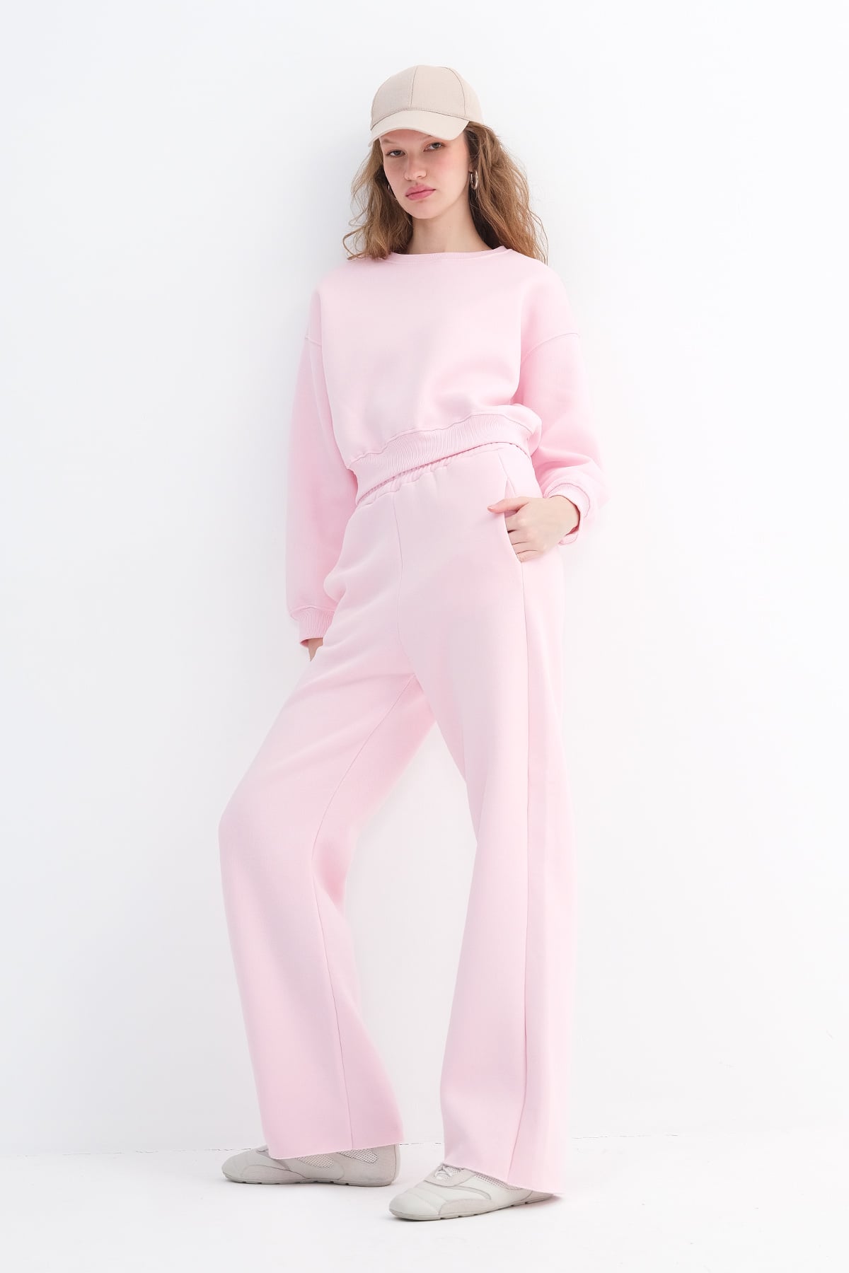 Pink_Fleece-Two-Piece-Set-addax