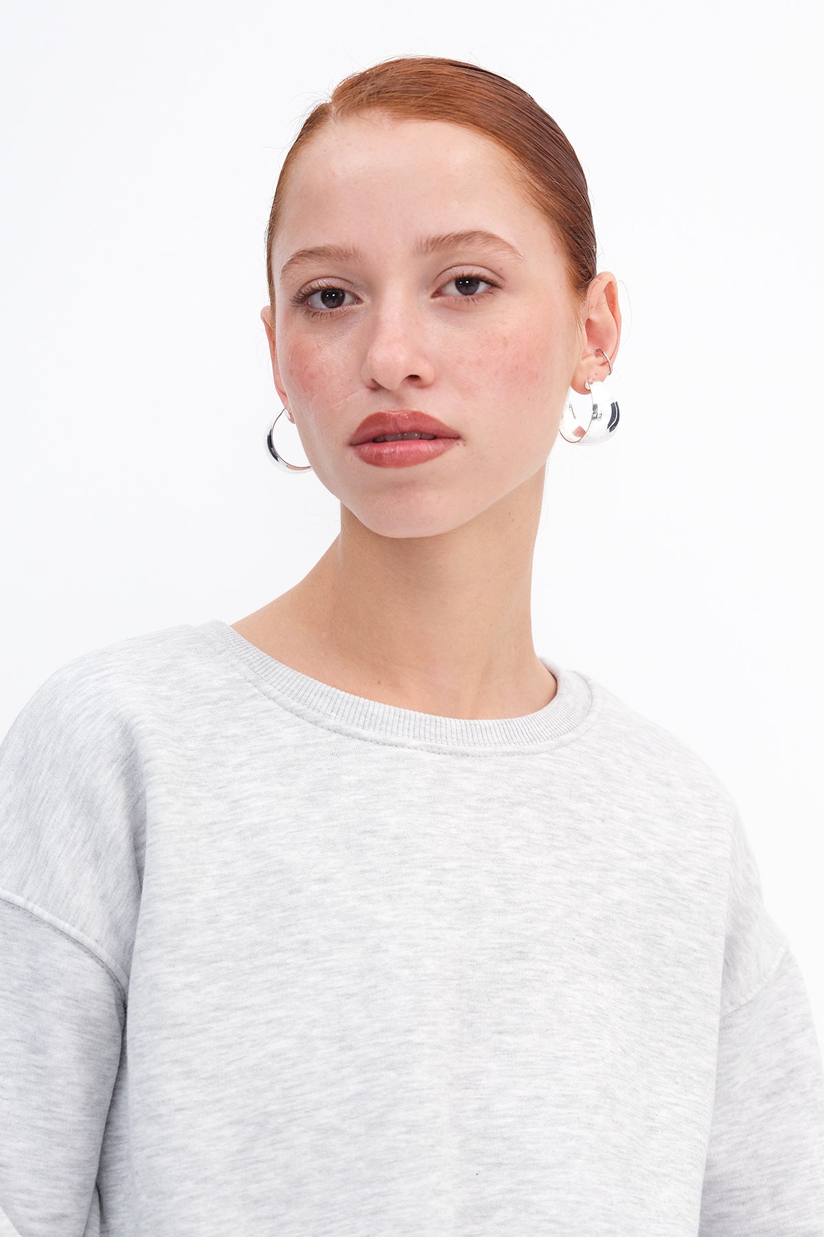 Snow-Melange_Fleece-Two-Piece-Set-addax