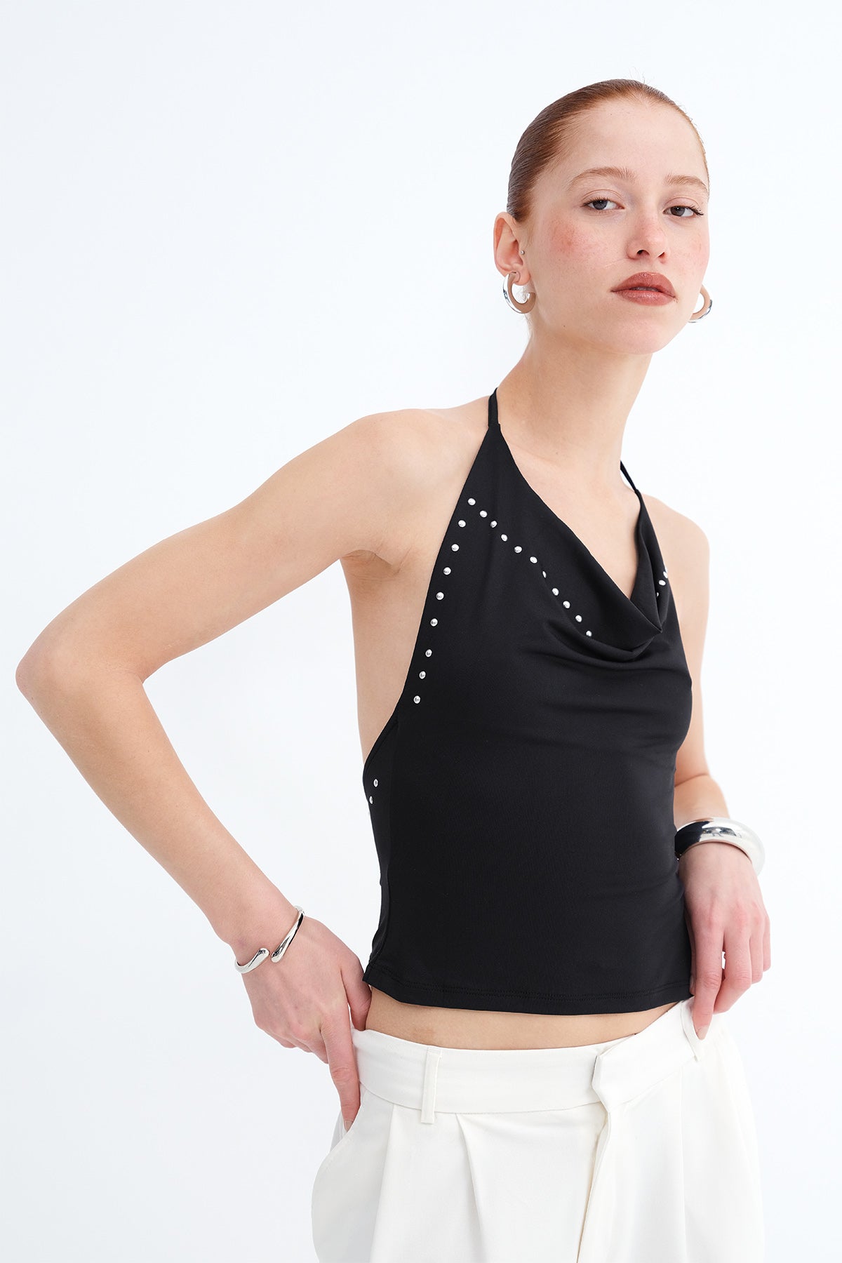 Black_Halter-Neck-Embellished-Blouse-addax