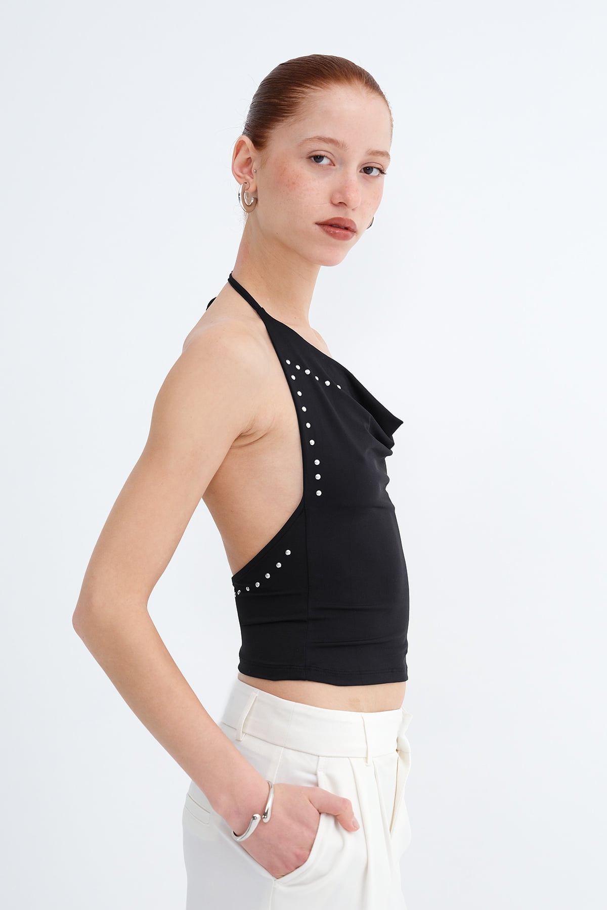 Black_Halter-Neck-Embellished-Blouse-addax