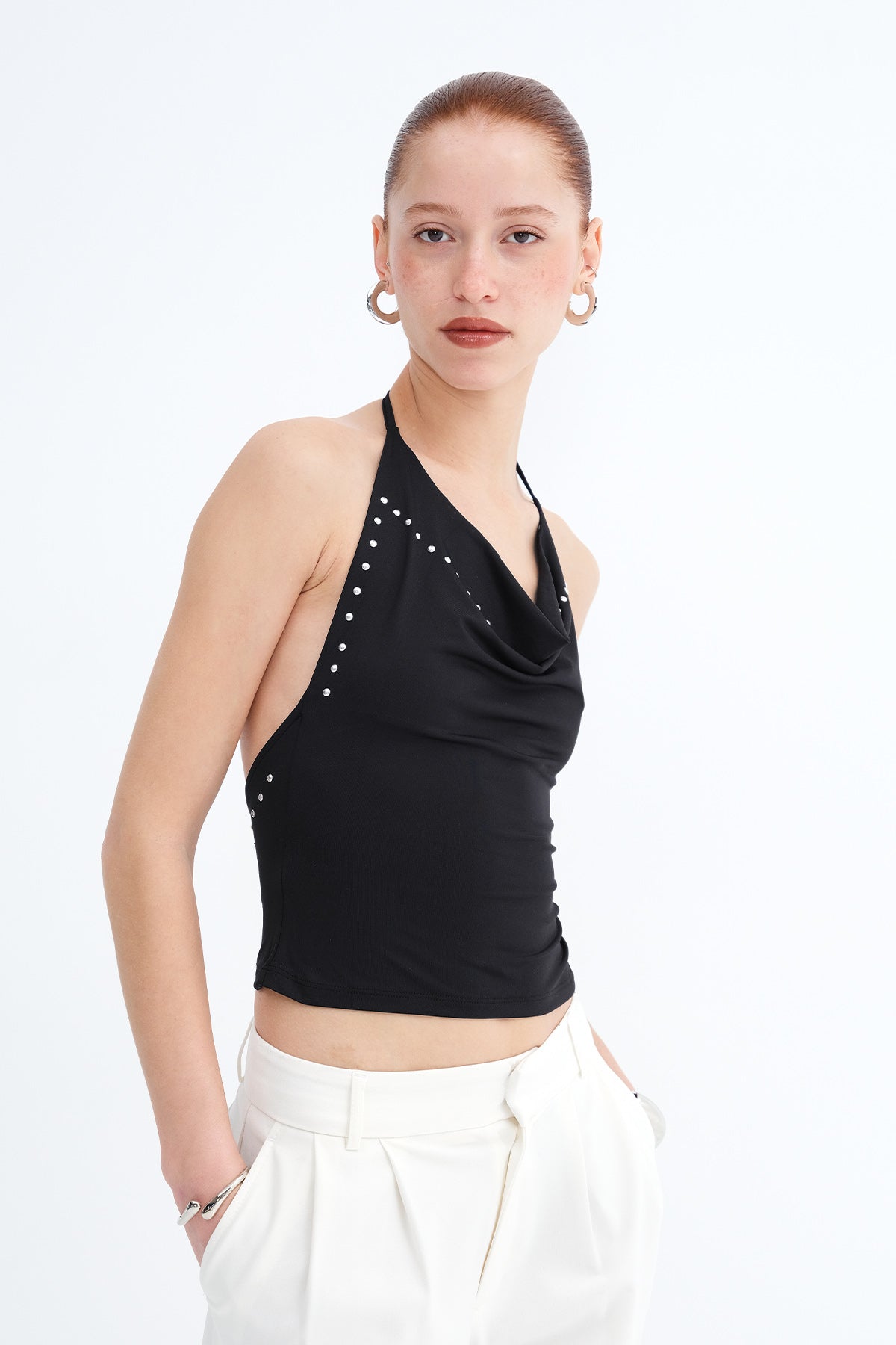 Black_Halter-Neck-Embellished-Blouse-addax