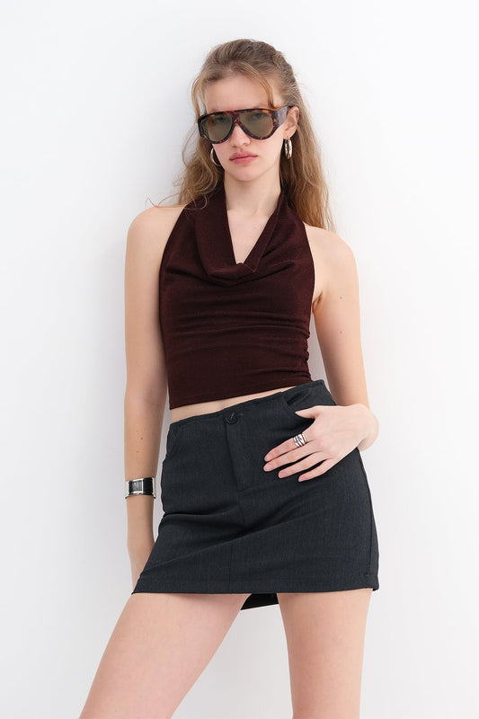 Brown_Halter-Neck-Blouse-addax