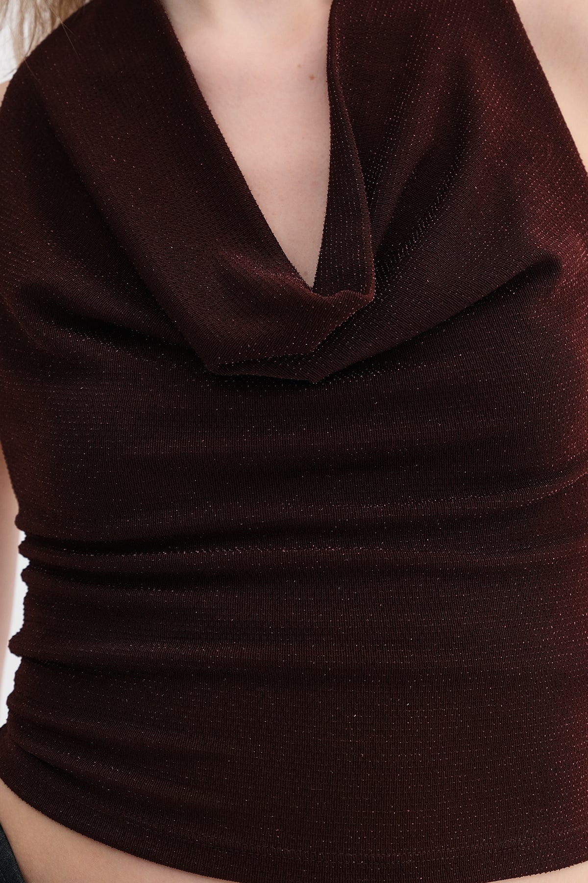 Brown_Halter-Neck-Blouse-addax