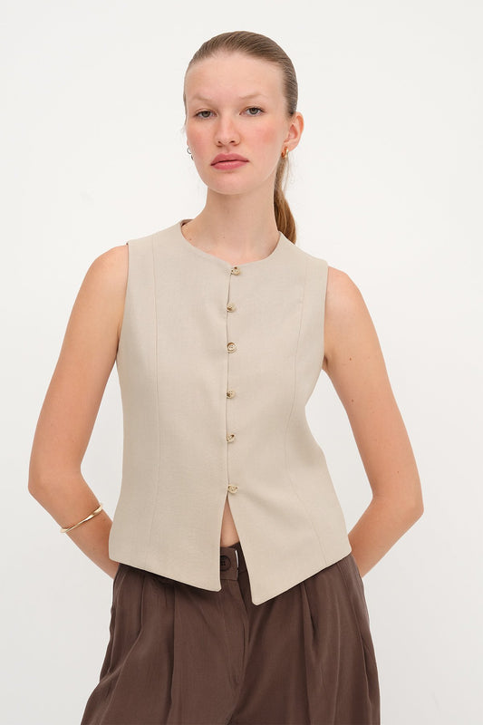 Stone_Crew-Neck-Buttoned-Vest-addax