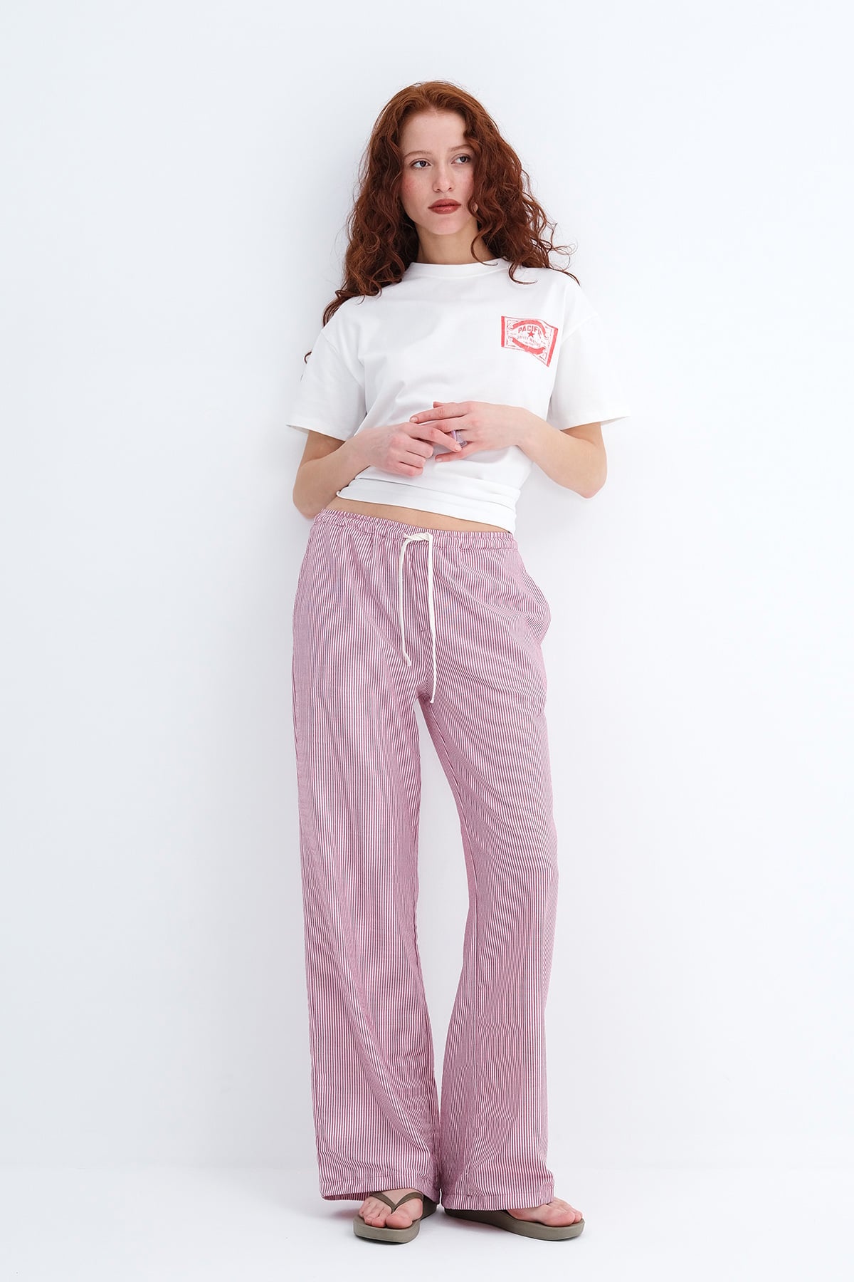 Burgundy_Striped-Wide-Leg-Pants-addax