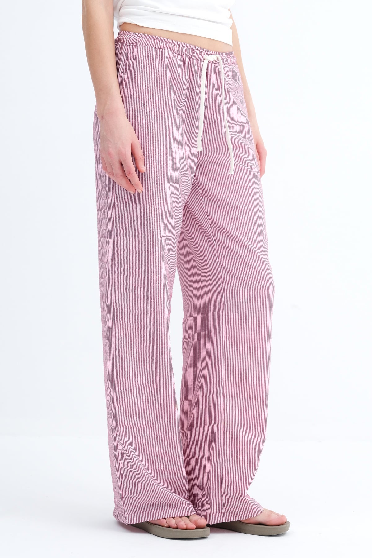 Burgundy_Striped-Wide-Leg-Pants-addax