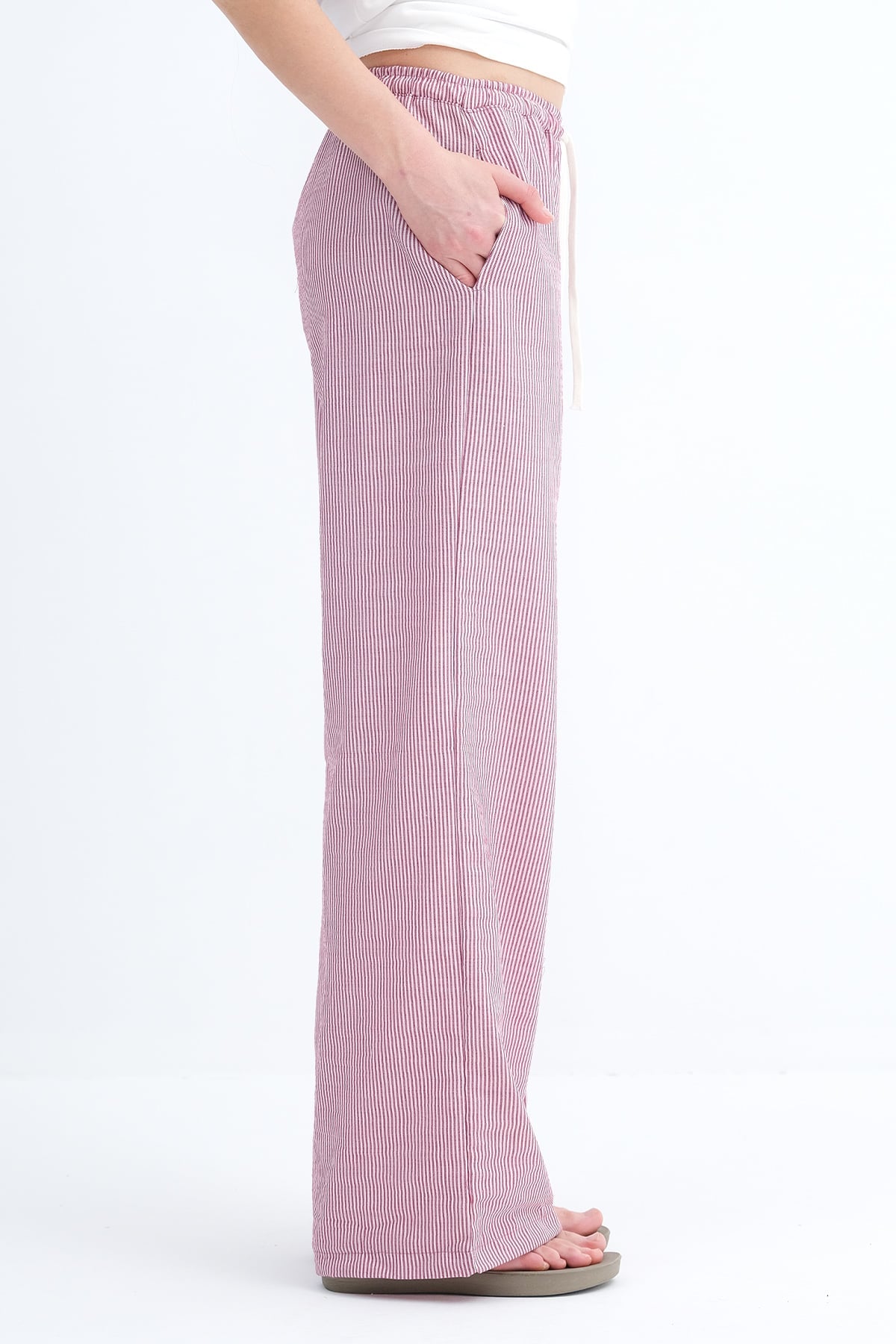 Burgundy_Striped-Wide-Leg-Pants-addax