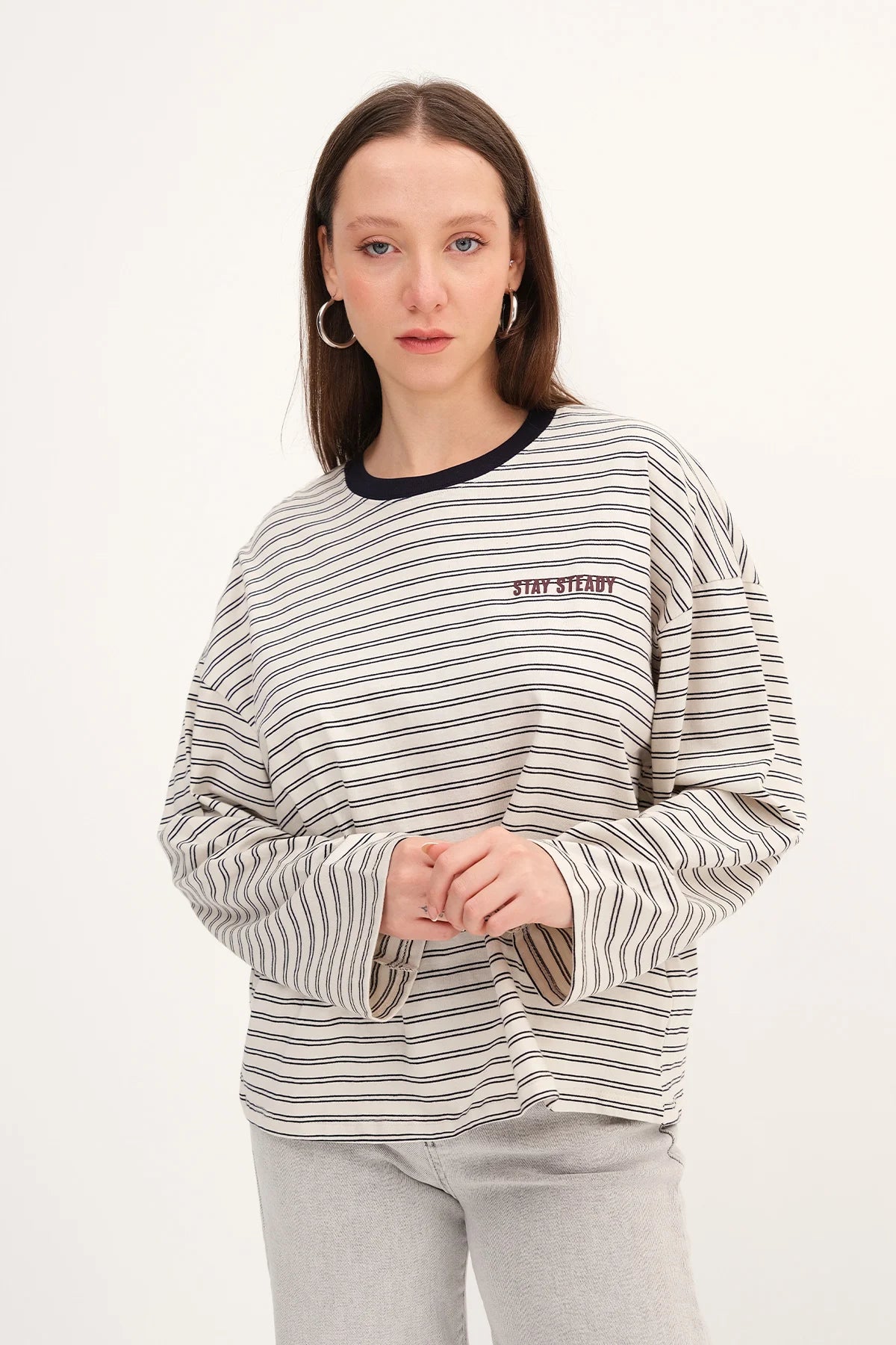 Night Blue---Beige_Striped-Long-Sleeve-T-Shirt-addax