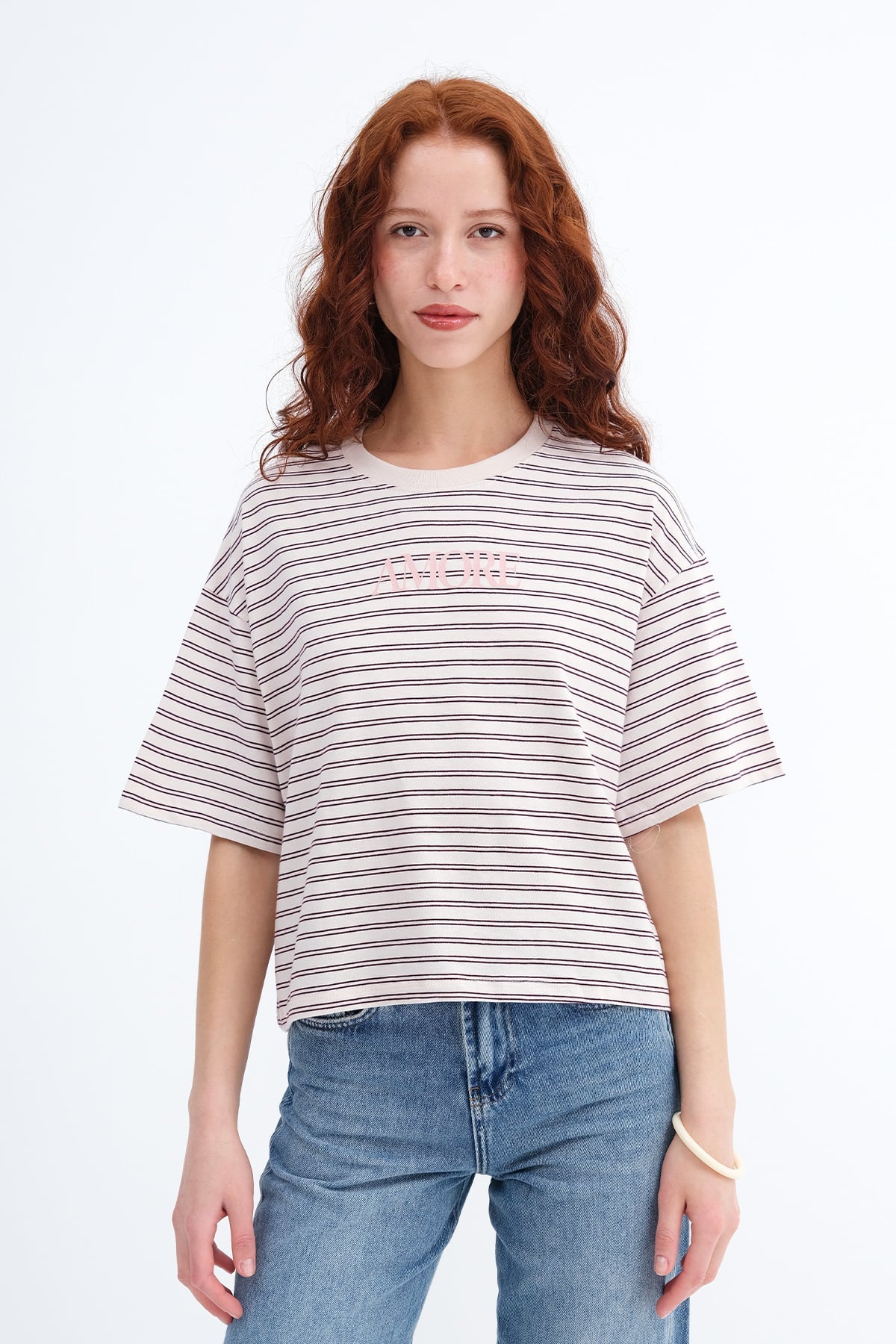 Beige---Burgundy_Striped-T-shirt-addax