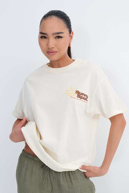 S.Yellow_Printed-T-shirt-addax