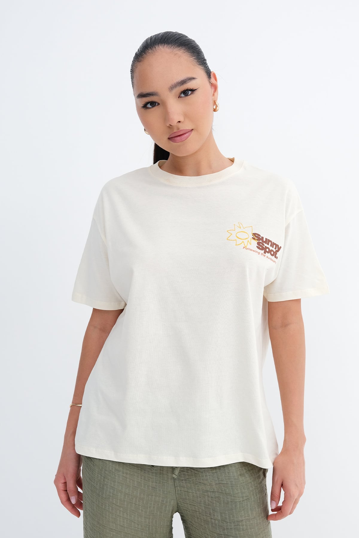 S.Yellow_Printed-T-shirt-addax