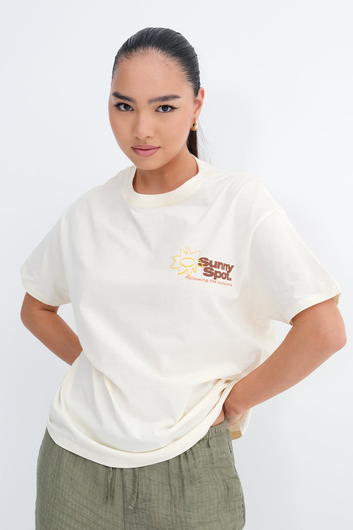 S.Yellow_Printed-T-shirt-addax