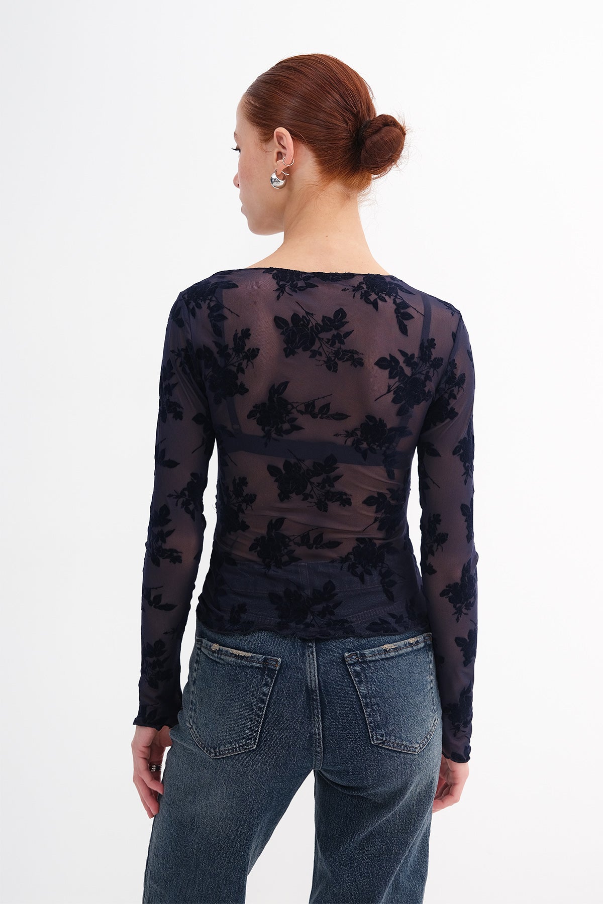 Night-Blue_Patterned-Blouse-addax
