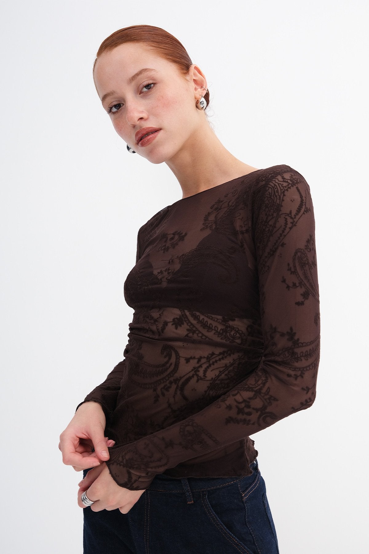 Bitter-Coffee_Patterned-Blouse-addax