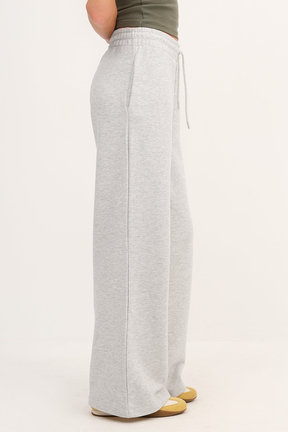 Snow-Melange_Elasticated-Waist-Wide-Leg-Joggers-addax