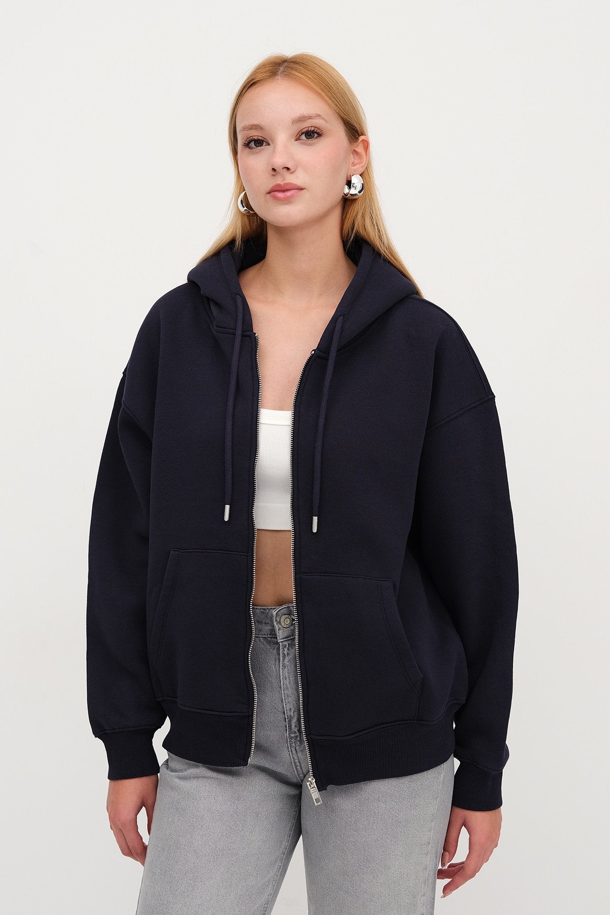 Night-Blue_Fleece-Lined-Zip-Up- Sweatshirt-addax