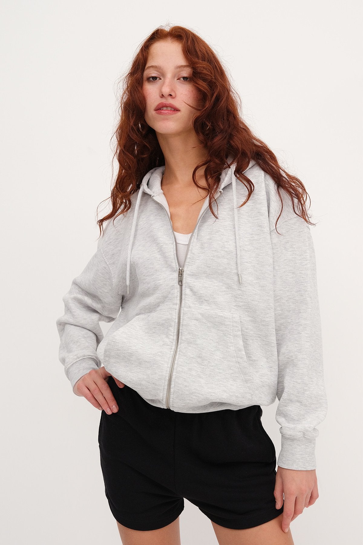 Snow-Melange_Fleece-Lined-Zip-Up-Sweatshirt-addax