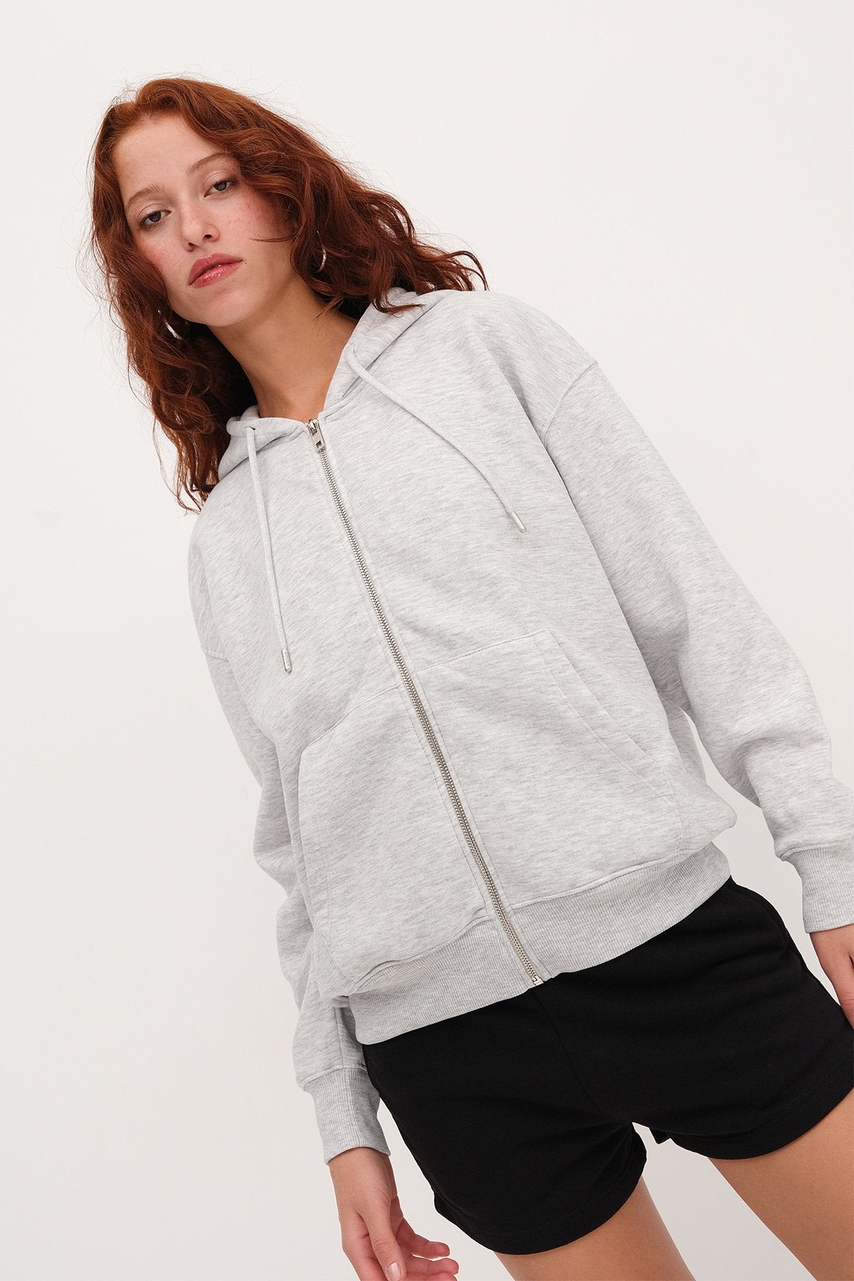 Snow-Melange_Fleece-Lined-Zip-Up-Sweatshirt-addax