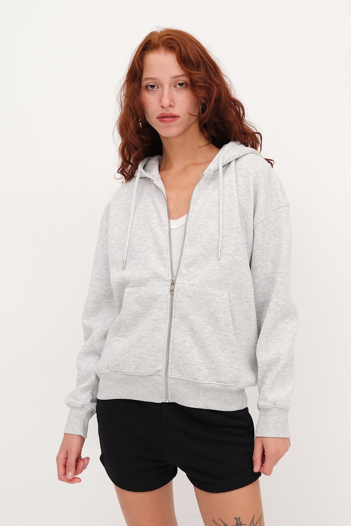 Snow-Melange_Fleece-Lined-Zip-Up-Sweatshirt-addax