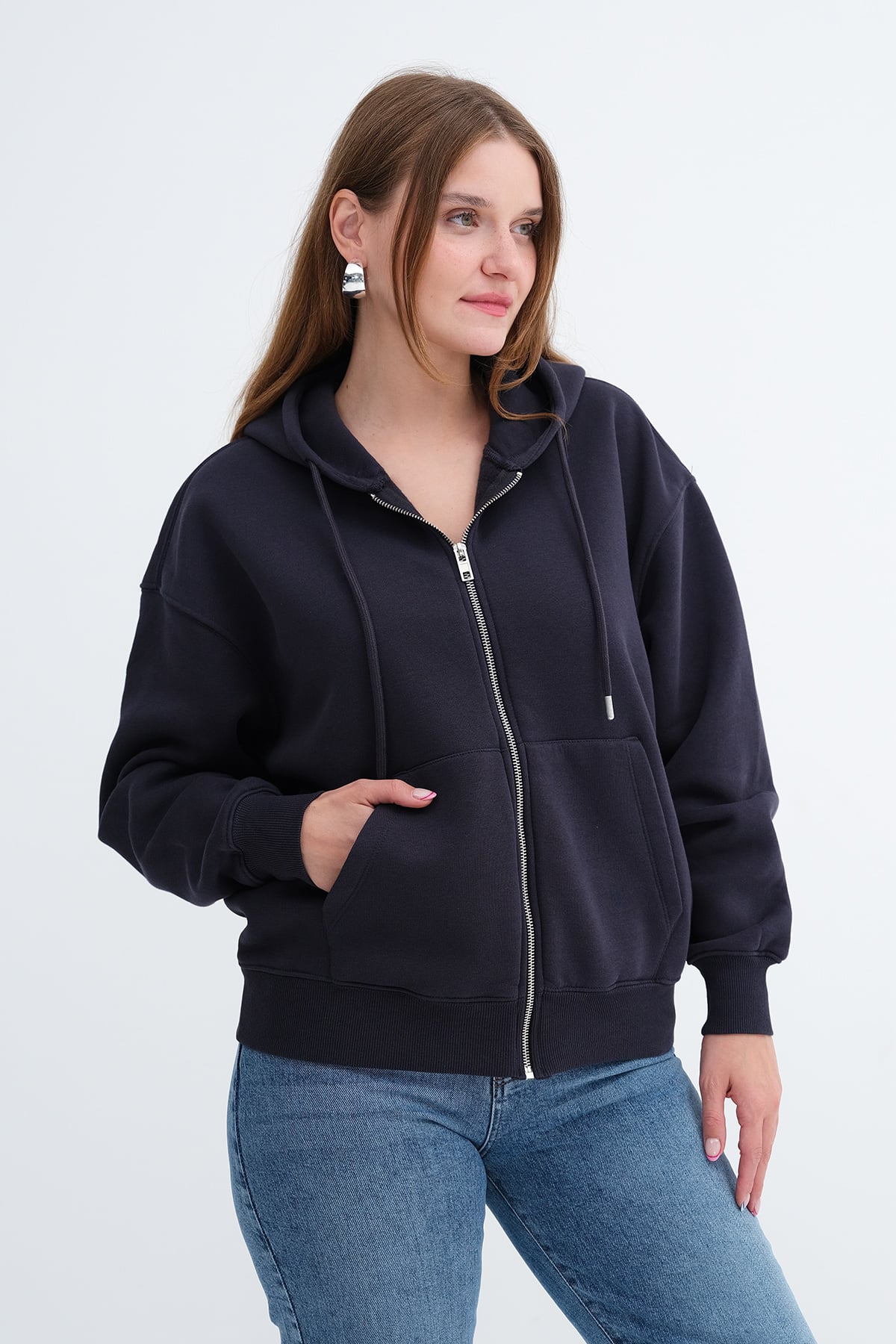 L.Charcoal_Şardonlu-Fermuarlı-Sweatshirt-H9476-1-addax