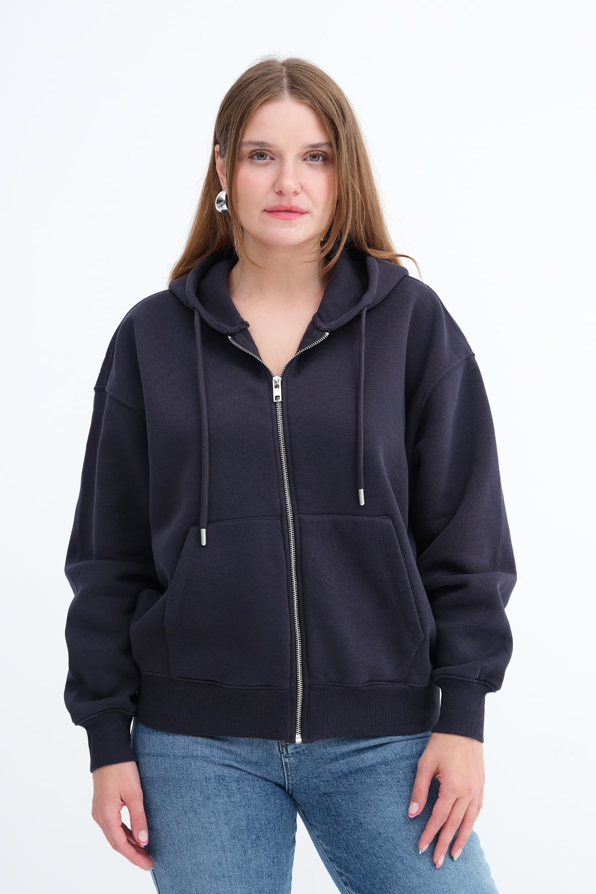 L.Charcoal_Şardonlu-Fermuarlı-Sweatshirt-H9476-1-addax